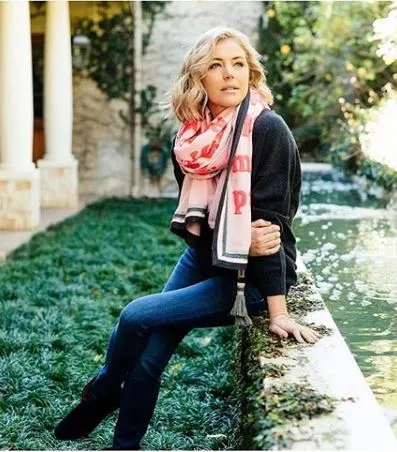 Wrapped in Poetry Pashmina, "..barefoot into the garden.."