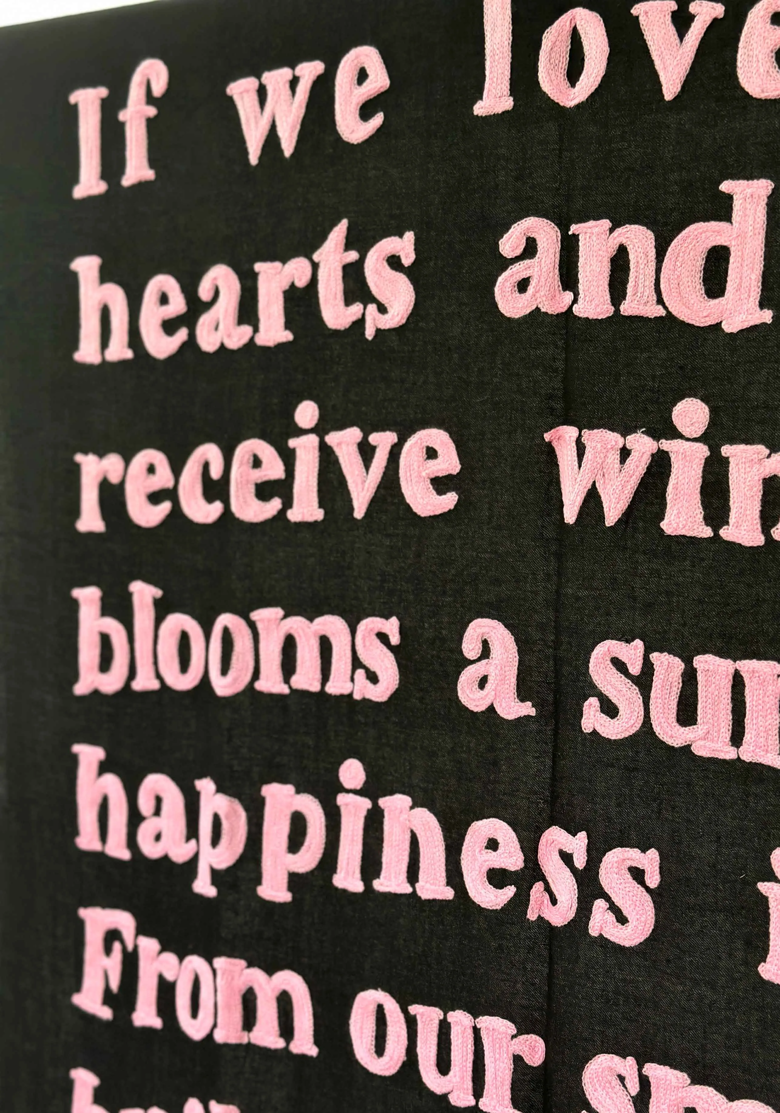 Wrapped in Poetry Pashmina, "..it rains dreams.."