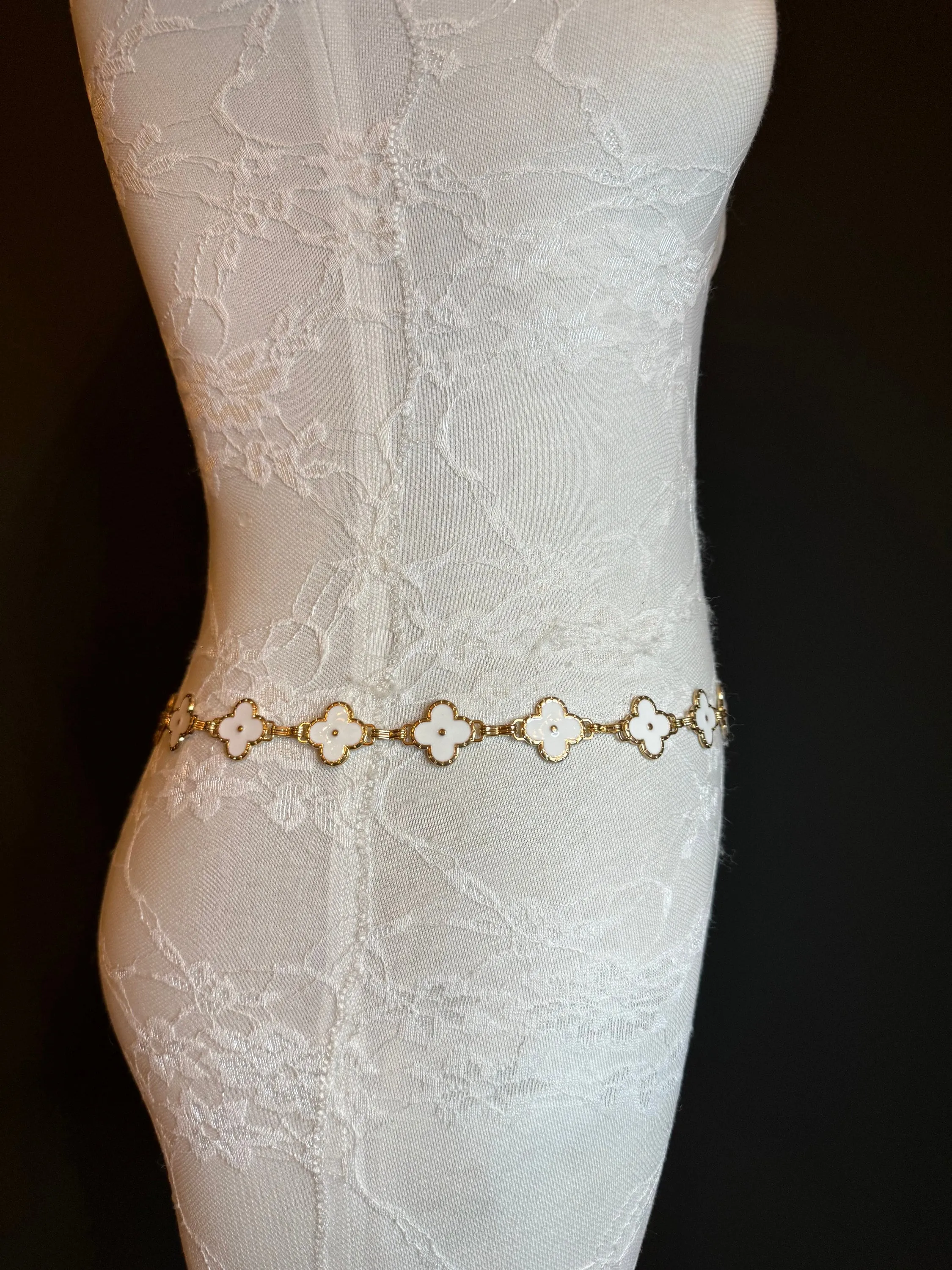 X-long Belt, Gold Metal Belt, Teen Sizes, Size 18”-60”, Fan Design, Fan Collection, Gift belt, Fashion Accessory, Bridal, Swimwear
