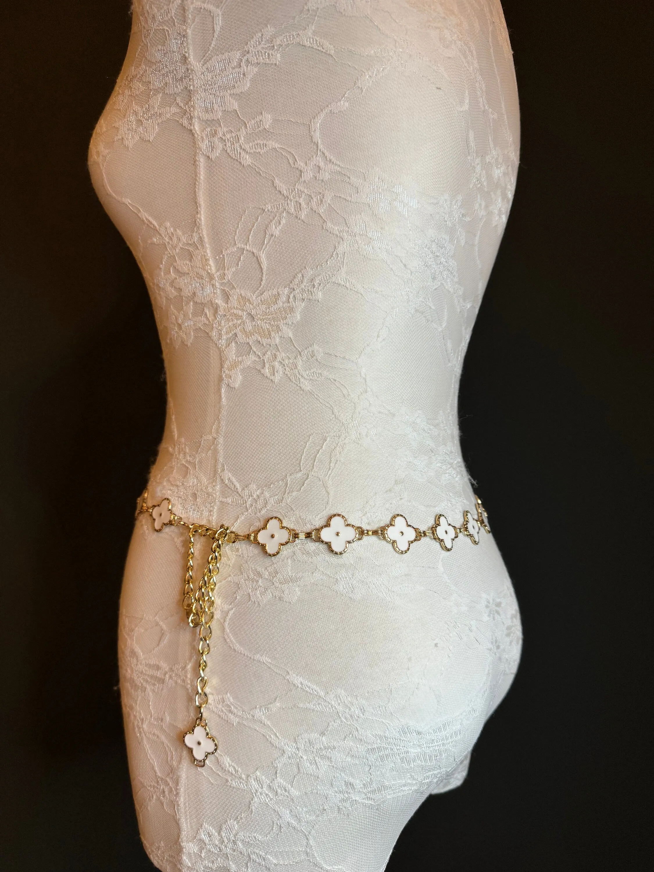 X-long Belt, Gold Metal Belt, Teen Sizes, Size 18”-60”, Fan Design, Fan Collection, Gift belt, Fashion Accessory, Bridal, Swimwear