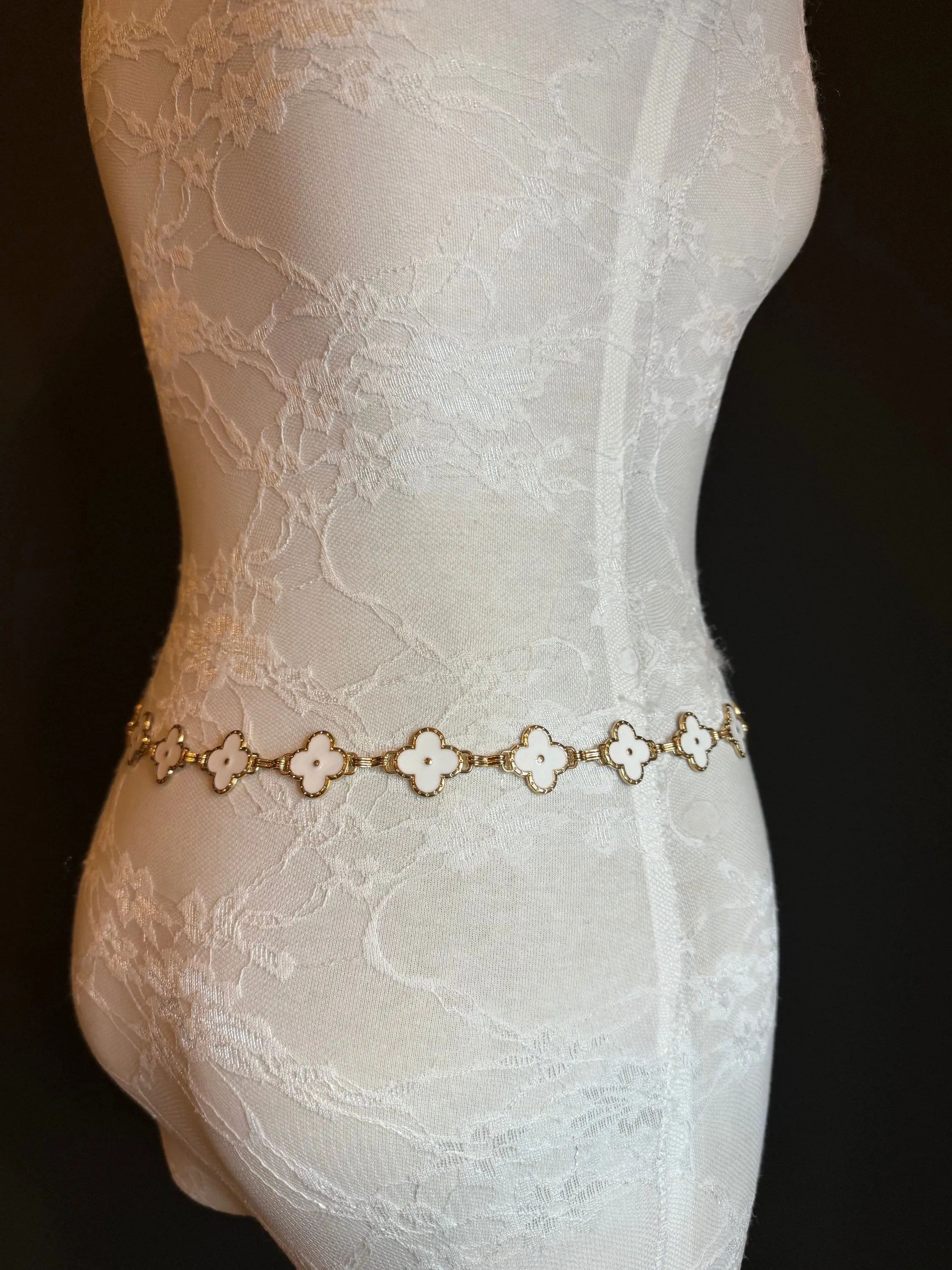 X-long Belt, Gold Metal Belt, Teen Sizes, Size 18”-60”, Fan Design, Fan Collection, Gift belt, Fashion Accessory, Bridal, Swimwear