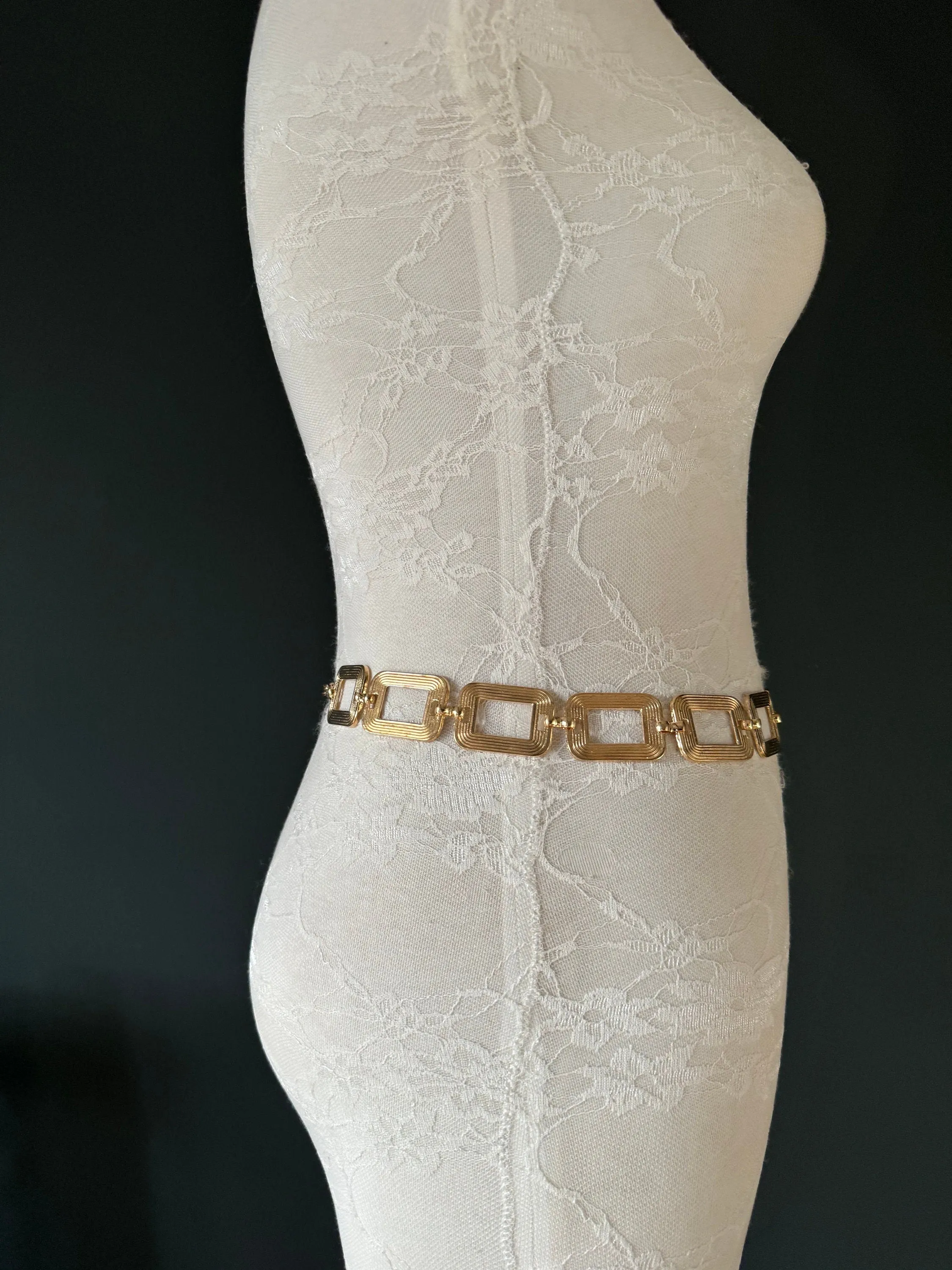 X-long Belt, Metal Ring Chain Belt, Silver, Gold, Statment Belt, Handmade, Fashion Belt, Accessory, Swimwear, Teen Sizes, XXXXL sizes, Gift