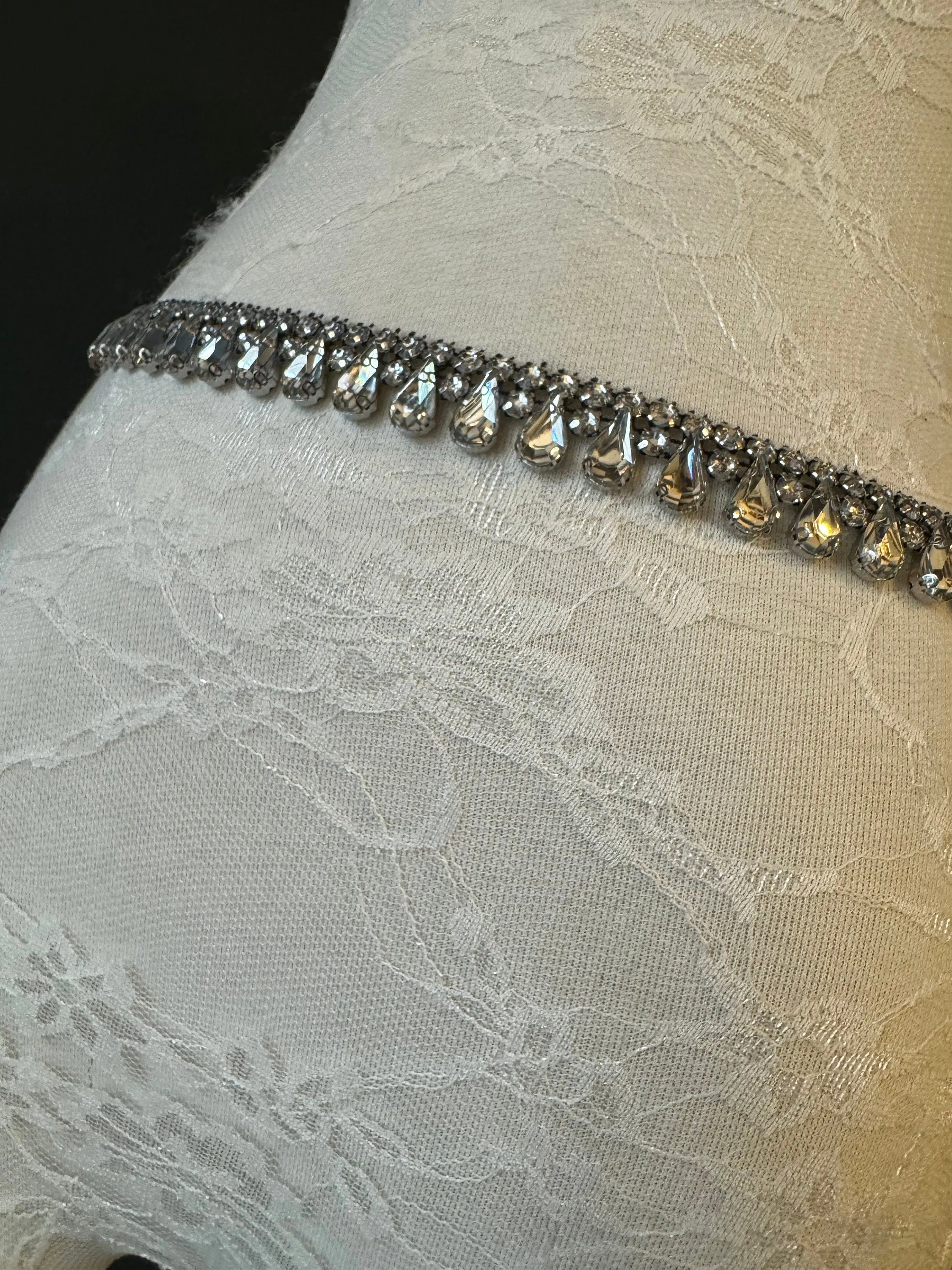 X-long Belt, Silver Rhinestone Belt, Bridal, Fashion, Swimwear, Belt, Silver, Plus Sizes, UK 2-36, Dresses, Bridal Belt