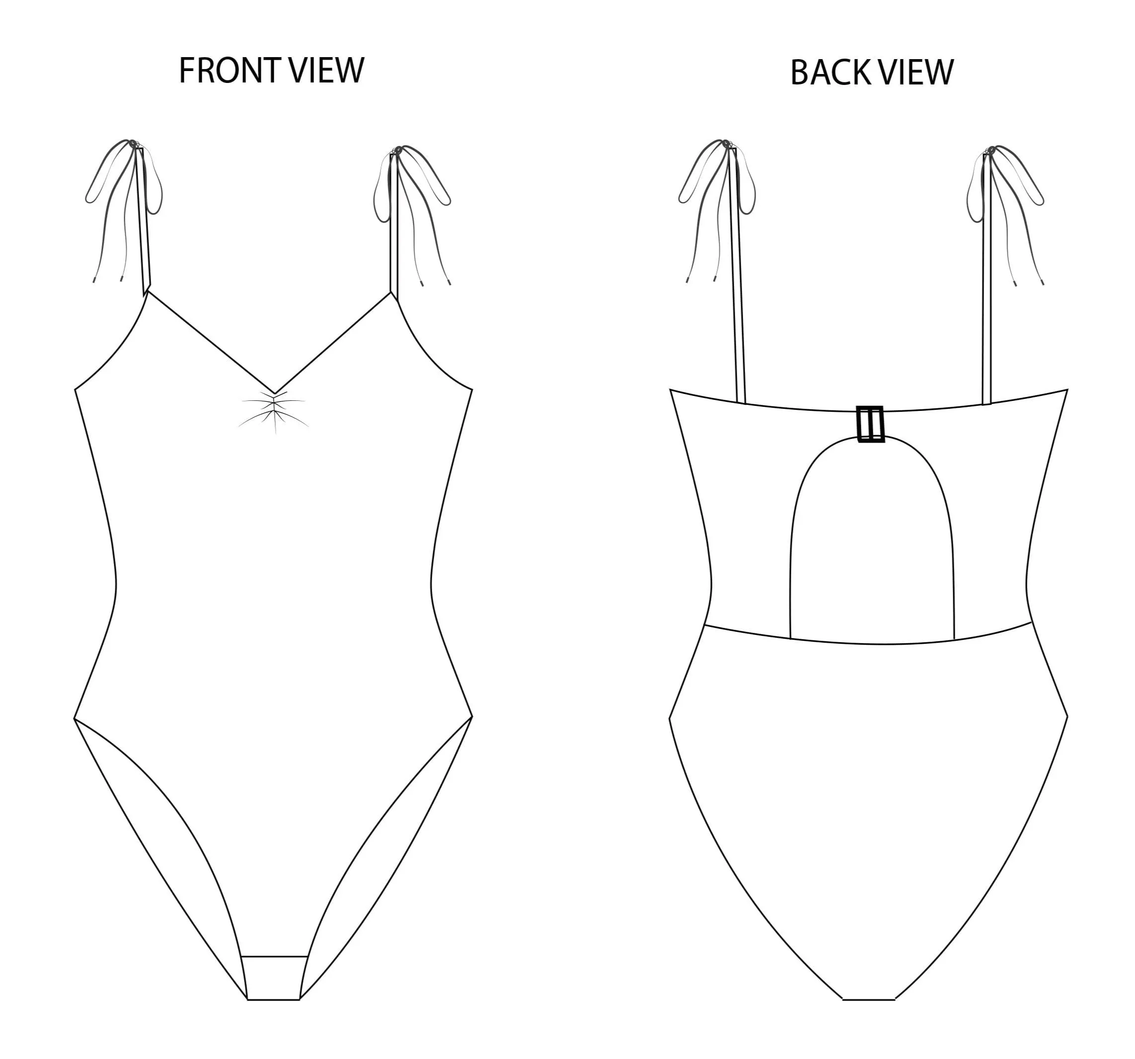 Xanthe One Piece - Navy