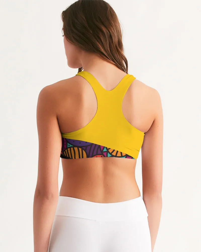 Yellow Kingdom Active Women's Seamless Sports Bra
