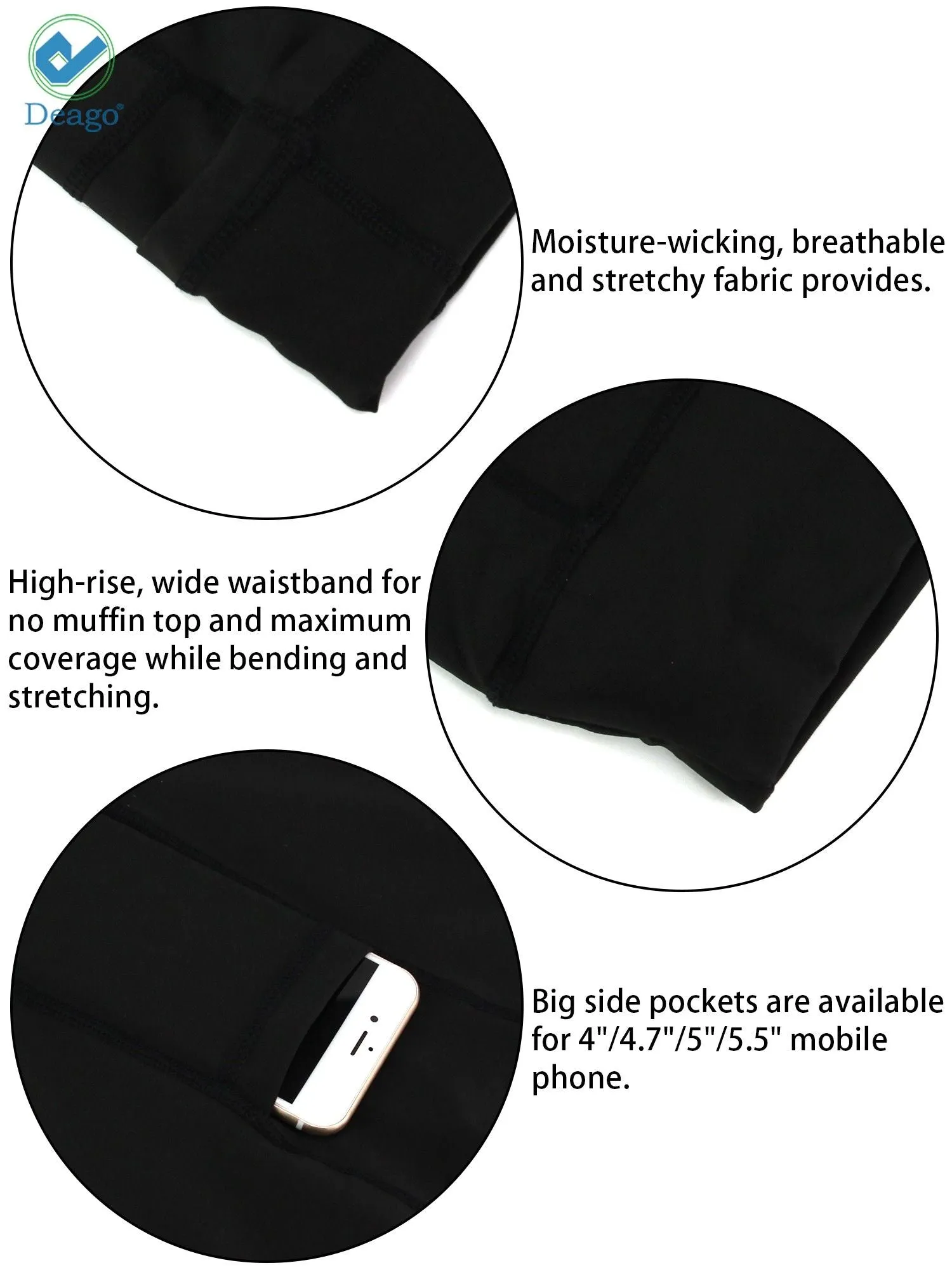 Yoga Shorts for Women's High Waist Workout Shorts