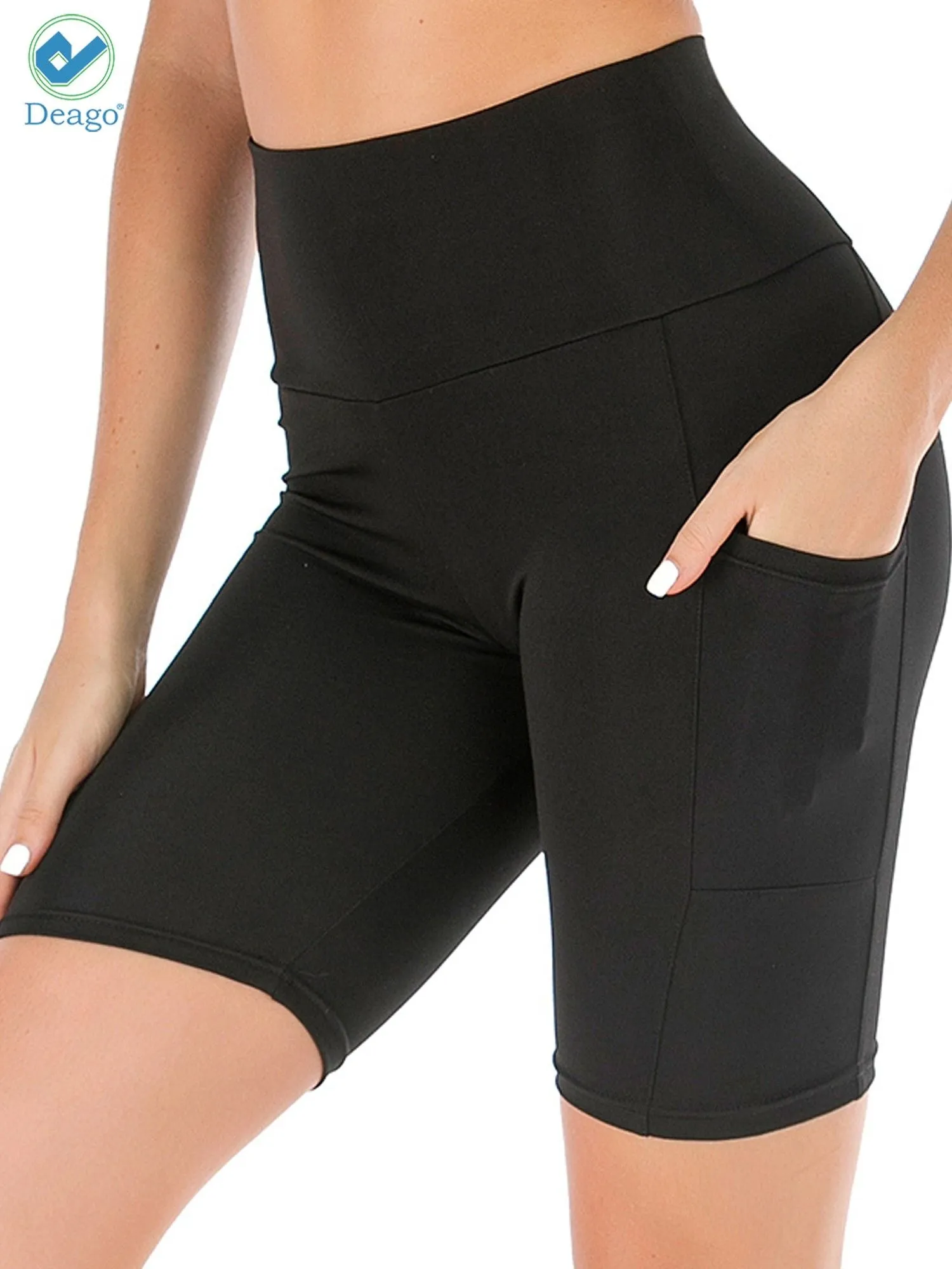 Yoga Shorts for Women's High Waist Workout Shorts