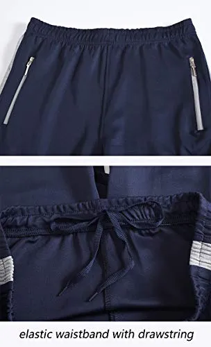 YSENTO Mens Tracksuits Gym Jogging Suits Sports Casual Sweatsuits Full Zip Navy Grey XXL